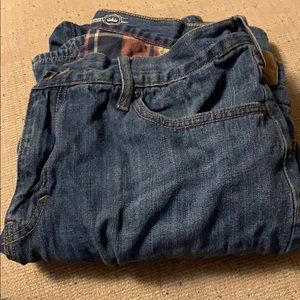 Fleece lined jeans